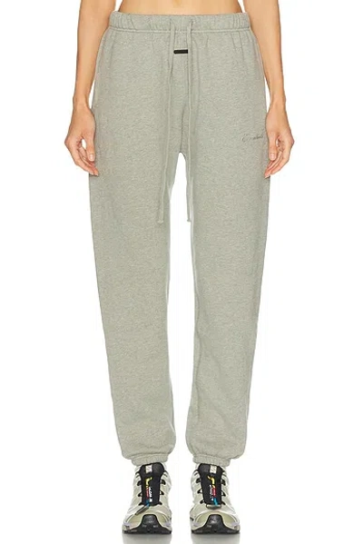 Essentials Signature Vintage Fleece Sweatpant In Gray