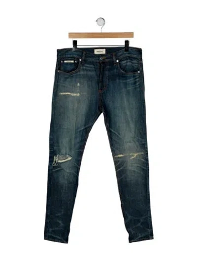 Pre-owned Essentials Skinny Jeans In Blue