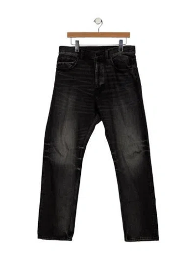 Pre-owned Essentials Skinny Jeans In Gray