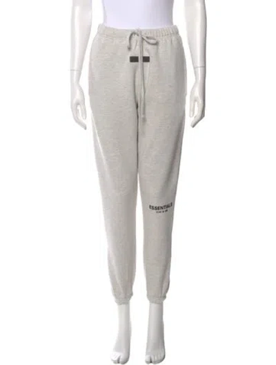 Pre-owned Essentials Skinny Leg Pants In Gray