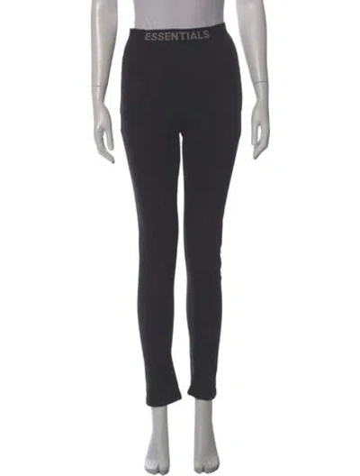 Pre-owned Essentials Skinny Leg Pants In Gray