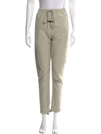 Pre-owned Essentials Skinny Leg Pants In Green