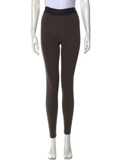 Pre-owned Essentials Skinny Leg Pants In Green