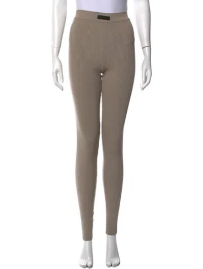 Pre-owned Essentials Skinny Leg Pants In Neutrals