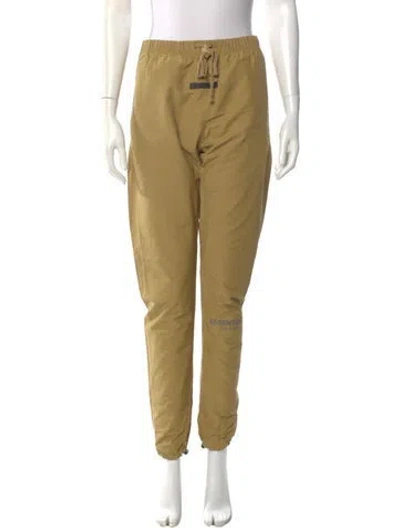 Pre-owned Essentials Skinny Leg Pants In Yellow