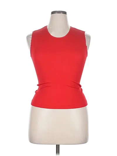 Pre-owned Essentials Sleeveless T-shirt In Red