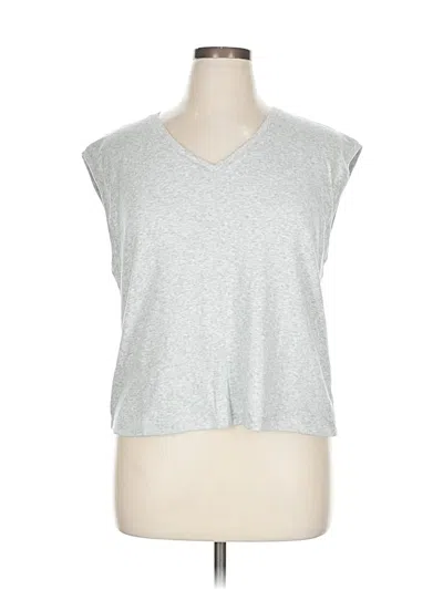 Pre-owned Essentials Sleeveless T-shirt In Silver