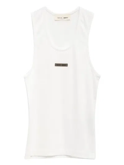 Essentials Sleeveless Tank Top In White
