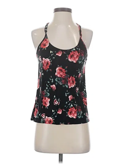 Pre-owned Essentials Sleeveless Top Black Halter Neckline Tops