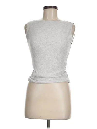 Pre-owned Essentials Sleeveless T-shirt In Silver