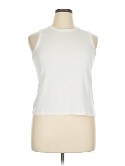 Pre-owned Essentials Sleeveless T-shirt In Silver