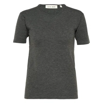 Essentials Slim Classic Short Sleeve Tee In Gray