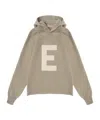 Essentials Slogan Pullover Hoodie In Nude