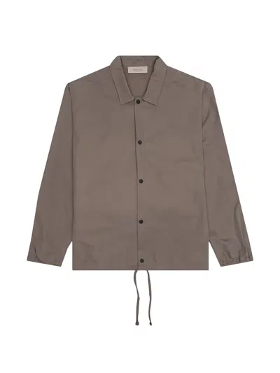 Essentials Snap Button 1977 Jacket In Neutral