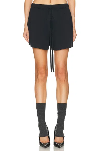 Essentials Soccer Short In Black