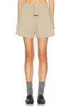 Essentials Soccer Short In Brown