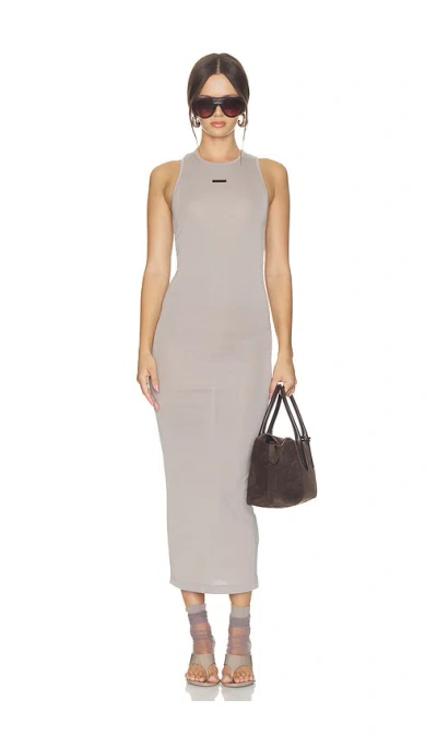 Essentials Soft Rib Racerback  원피스 In Gray