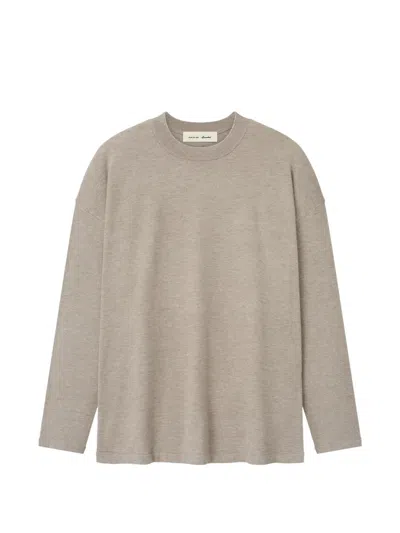 Essentials Soft-knit T-shirt In Neutral