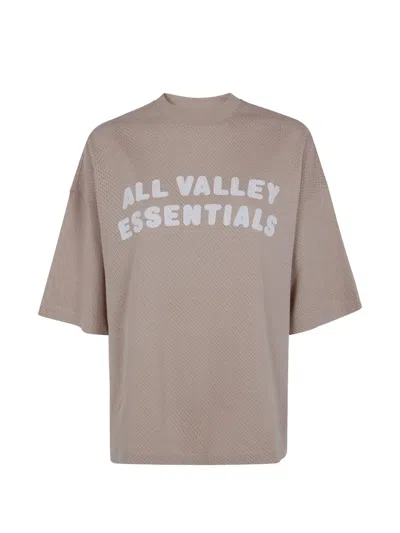 Essentials Sport Mesh Mercht-shirt In Brown