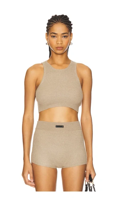 Essentials Sport Tank Top In Desert Sand