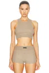 Essentials Sport Tank Top In Desert Sand