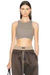 Essentials Sport Tank Top In Heather Grey