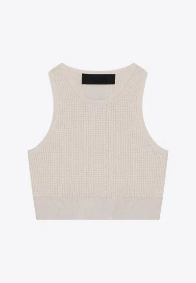 ESSENTIALS SPORTY HONEYCOMB TANK TOP