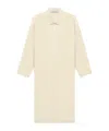 Essentials Spread-collar Buttoned Trench Coat In Nude