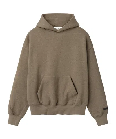 Essentials Ss26 Classic Hoodie In Brown