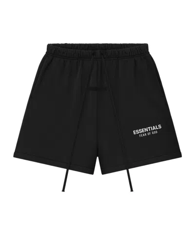 Essentials Ss26 Classic Sweatshort In Black