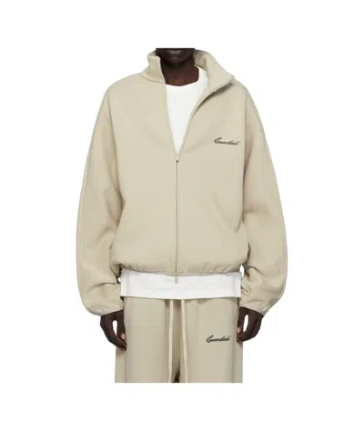 ESSENTIALS STAND COLLAR ZIPPER CASUAL JACKET