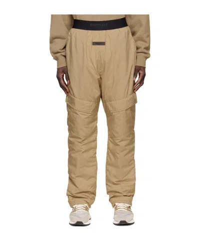 Essentials Storm Straight-leg Trousers In Nude