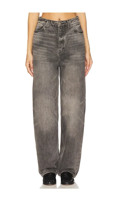 Essentials Straight Leg Jeans In Black
