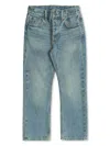 Essentials Straight-leg Jeans In Blue