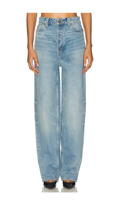 Essentials Straight Leg Jeans In Vintage Blue