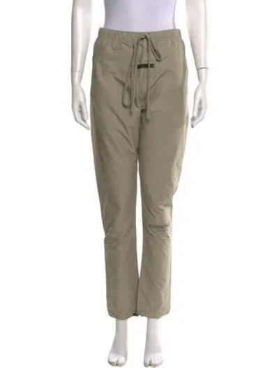 Pre-owned Essentials Straight Leg Pants In Green