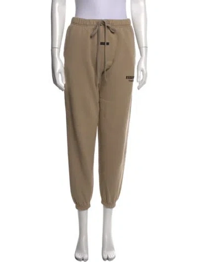 Pre-owned Essentials Straight Leg Pants In Green