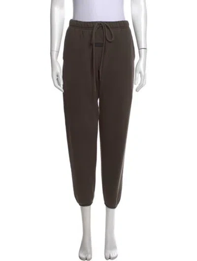 Pre-owned Essentials Straight Leg Pants In Grey