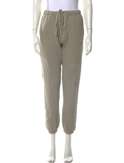 Pre-owned Essentials Straight Leg Pants In Neutral