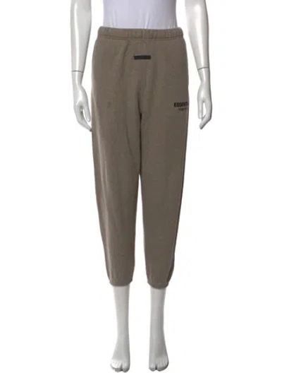 Pre-owned Essentials Straight Leg Pants In Neutrals
