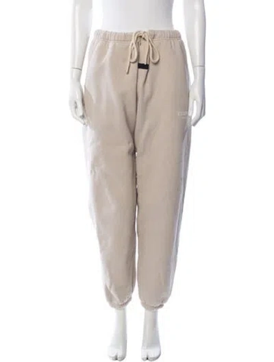 Pre-owned Essentials Straight Leg Pants In Neutrals