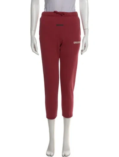 Pre-owned Essentials Straight Leg Pants W/ Tags In Red