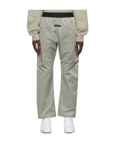 Essentials Straight-leg Trousers In Gray