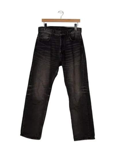Pre-owned Essentials Straight-leg Jeans In Blue