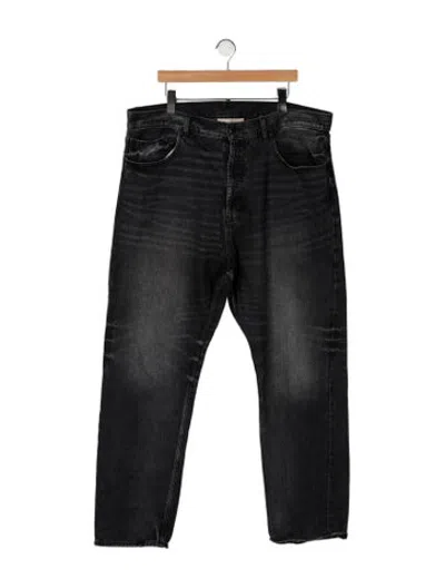 Pre-owned Essentials Straight-leg Jeans In Grey