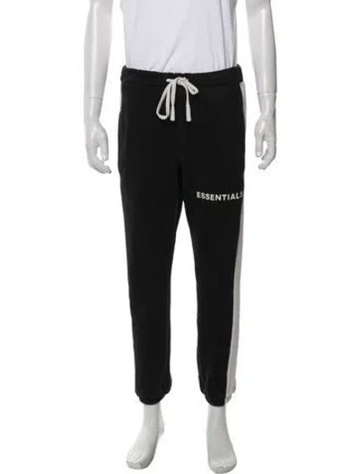 Pre-owned Essentials Striped Lounge Bottoms In Multi
