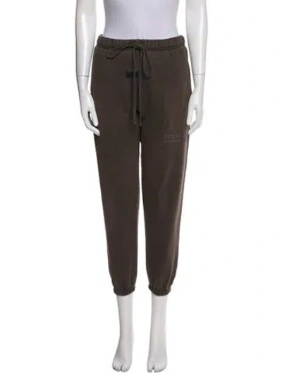 Pre-owned Essentials Sweatpants In Green