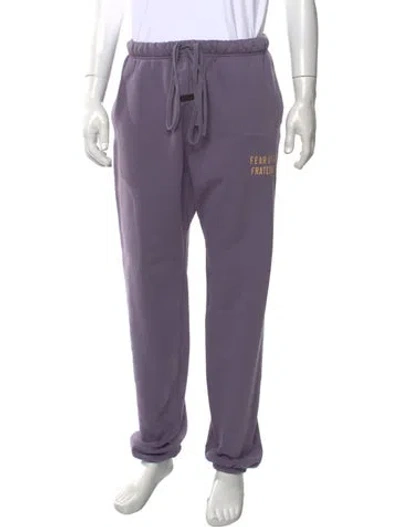 Pre-owned Essentials Sweatpants In Purple