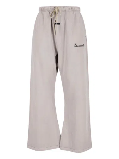 Essentials Sweatpants "signature" In Gray