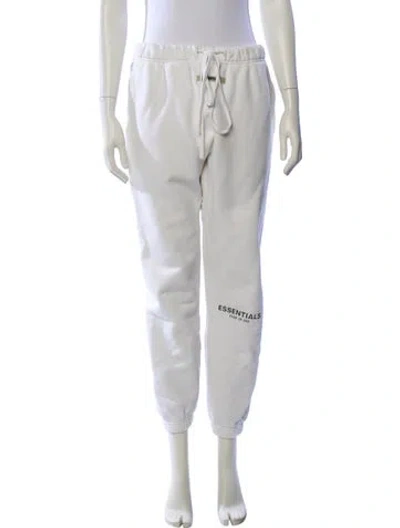 Pre-owned Essentials Sweatpants In White